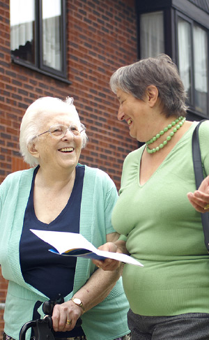 Residents in care home