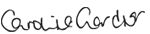 signature Caroline Gardner